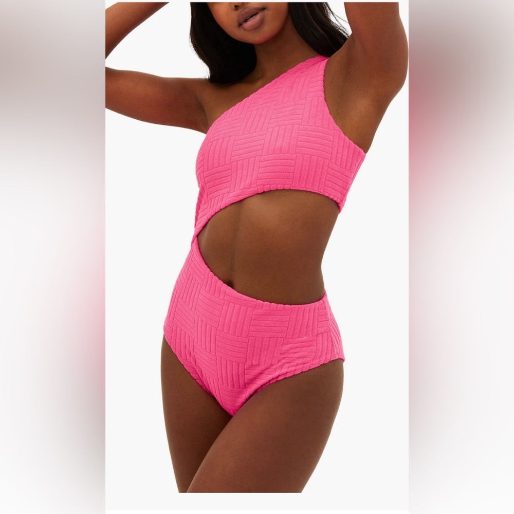 Beach Riot Celine Cutout One-Shoulder One-Piece Swimsuit, Small, $158 - Picture 2 of 5